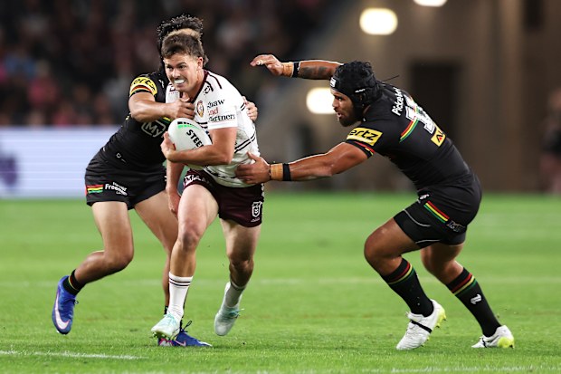 Joey Walsh was one of the best players on the field in his starting NRL debut against the Panthers in round nine.