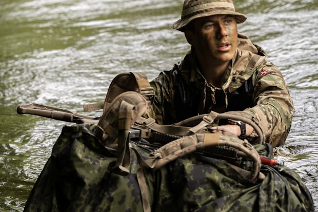 Crown Prince Christian of Denmark completes his military service, qualifying as a Guards Hussar by doing a four-day REX challenge, May 15, 2025.