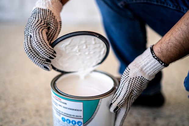Paint should never be disposed down the drain