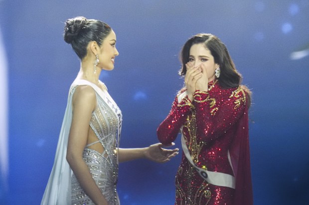 Miss Mexico Fatima Bosch celebrates winning the 2025 Miss Universe pageant in Nonthaburi, north of Bangkok, in Nonthaburi province, Thailand, November 21, 2025. 