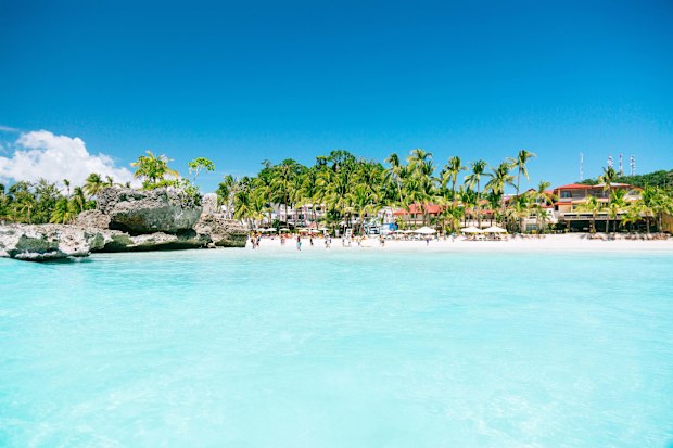 White Beach in Boracay.