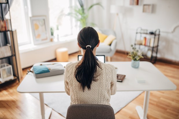 work from home setback for women
