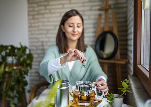 Tea, drinking tea