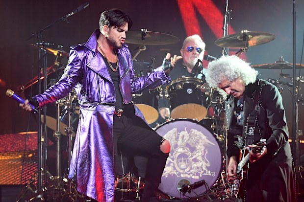 Adam Lambert, Roger Taylor and Brian May