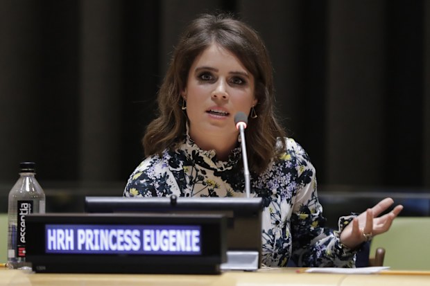 Princess Eugenie end modern slavery