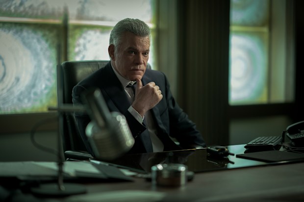 This image released by Amazon Prime Video shows Ray Liotta in a scene from the series "Hanna."