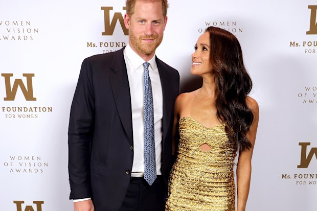 Harry and Meghan with Ice Cube
