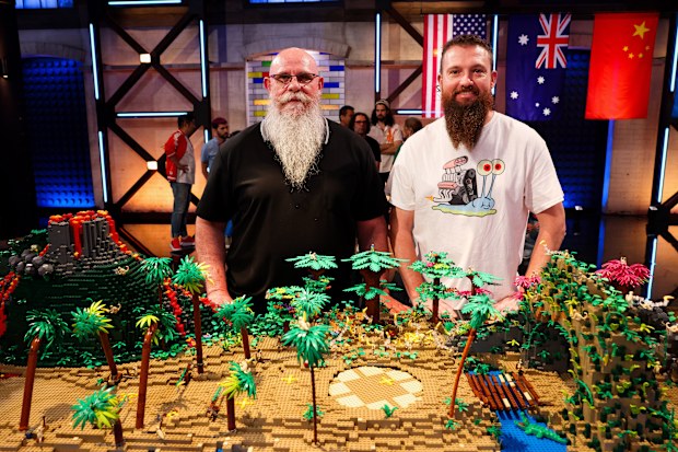 LEGO Masters 2025 David and G's Run The Gauntlet Monkey Business