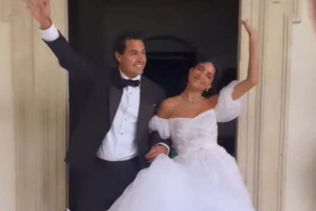 Johnny Ingham Rey Vakili wedding