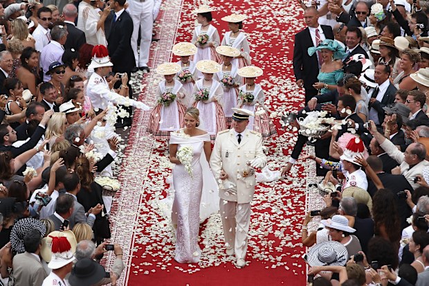 Prince Albert and Princess Charlene of Monaco 