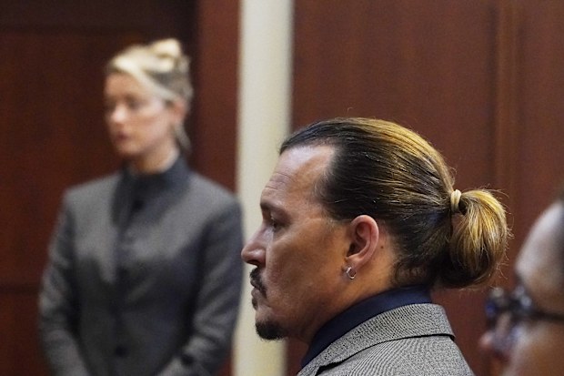 Amber Heard and Johnny Depp