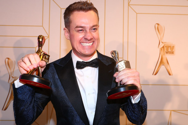 Grant Denyer won the Gold Logie in 2018.