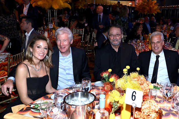 The Hollywood legend, 74, enjoyed a date night out in New York City ...