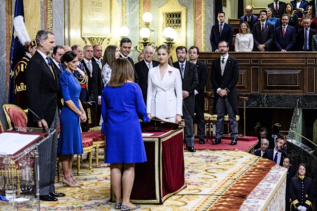 Princess Leonor of Spain swears oath