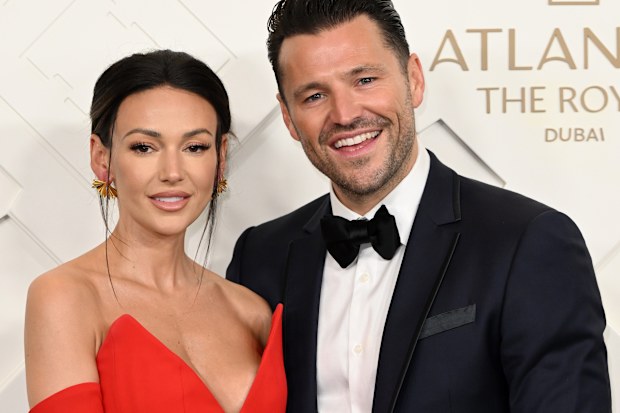 Michelle Keegan and Mark Wright attend the Grand Reveal Weekend for Atlantis The Royal, Dubai's new ultra-luxury hotel on January 21, 2023 in Dubai, United Arab Emirates. 