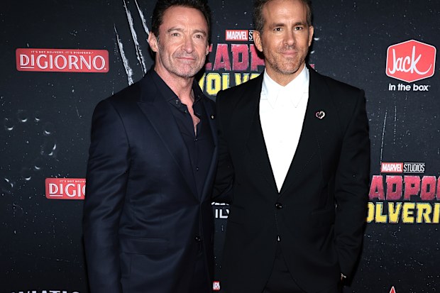Hugh Jackman and Ryan Reynolds 