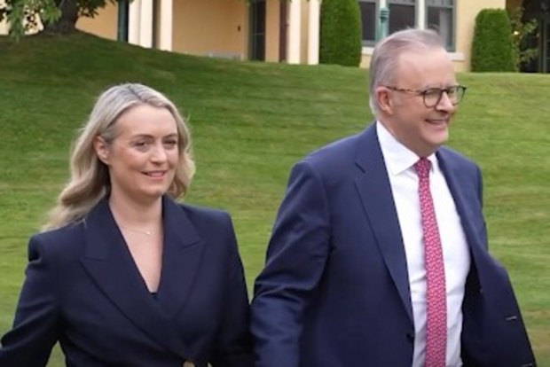 Anthony Albanese Jodie Haydon engagement press conference