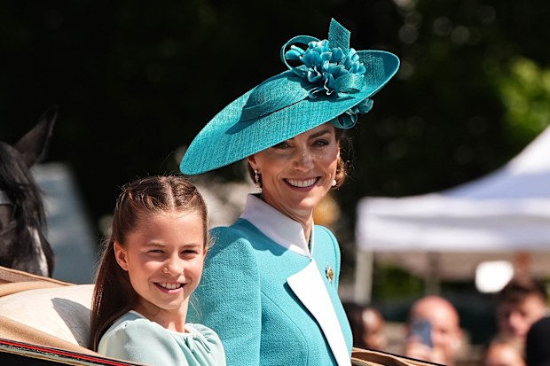 trooping the colour 2025 princess of wales and princess charlotte