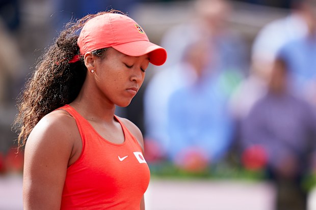 Naomi Osaka during the 2020 Fed Cup Qualifier between Spain and Japan
