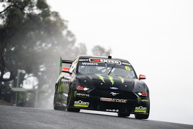 Cameron Waters driver of the #6 Monster Energy Racing Ford Mustang during practice for the Bathurst 1000, which is race 30 of 2022 Supercars Championship Season at Mount Panorama on October 08, 2022 in Bathurst, Australia. (Photo by Daniel Kalisz/Getty Images)