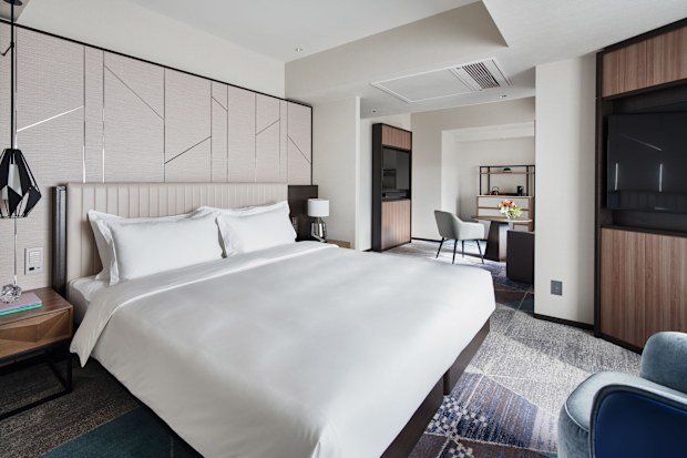 Inside the Mizu Suite.