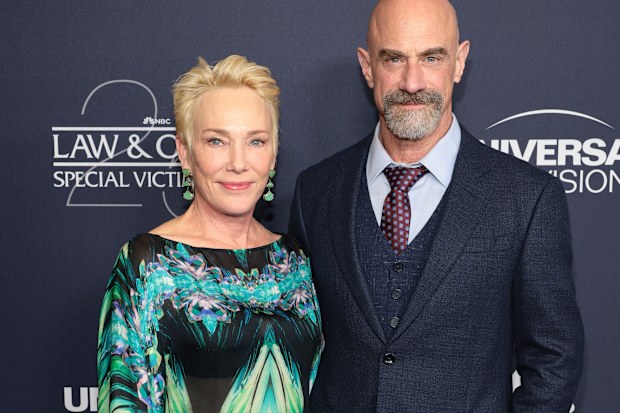 NEW YORK, NEW YORK - JANUARY 16: (L-R) Sherman Williams and Christopher Meloni attend the "Law & Order: Special Victims Unit" 25th Anniversary Celebration on January 16, 2024 in New York City. (Photo by Dimitrios Kambouris/Getty Images)