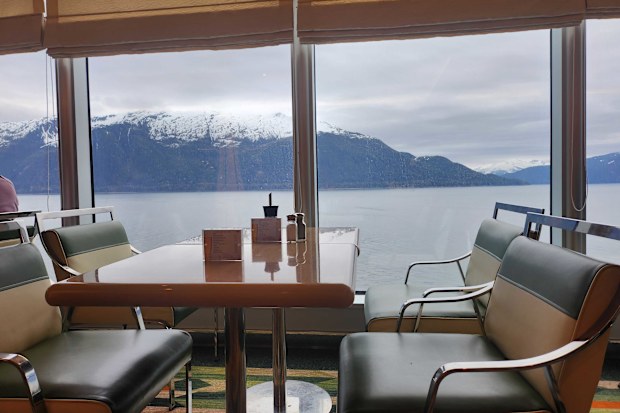 food and bar areas on holland america Line koningsdam cruise ship