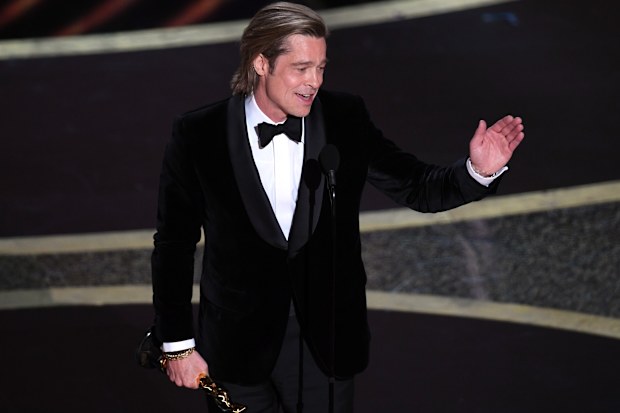Brad Pitt, Oscars, 2020, speech