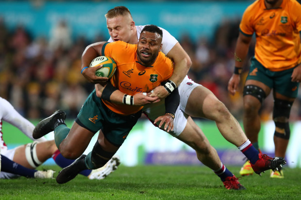 Samu Kerevi is among the group of overseas-based players that the Wallabies could conceivably pick.