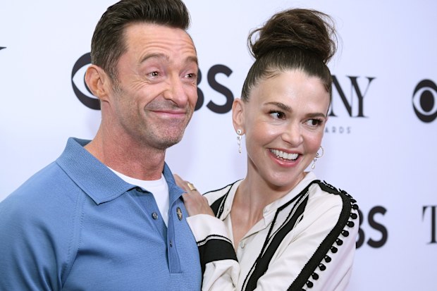 Hugh Jackman and Sutton Foster