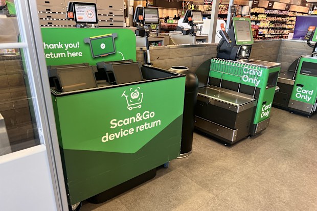 woolworths scan&go app change