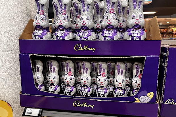 cadbury easter bunny price