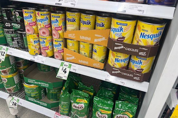 Nesquik Banana back on shelves April 14 