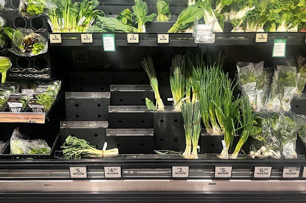 bok choy and pak choy shortage coles woolworths box divvy market update