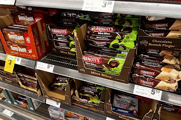 arnott's biscuits supermarket tim tam