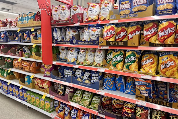 tyrrells potato chips coles woolworths removed from supermarket shelves