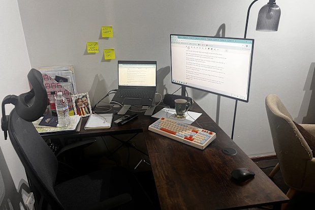kmart technology home office set up