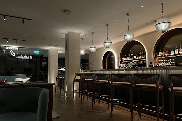 The Store hotel Oxford lobby bar area