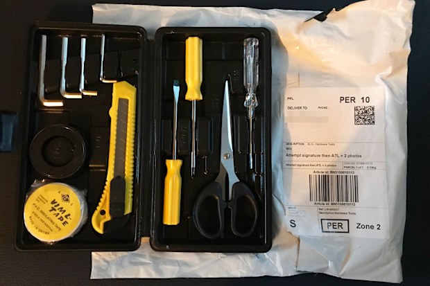 An $80 rolling tool bench? This is what Western Australia security guard Paul got instead.