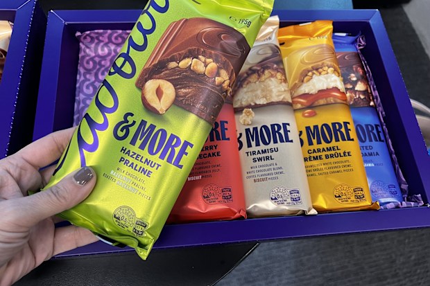 Cadbury Australia new range Cadbury &More