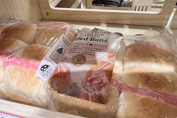 woolworths finger buns bakery range