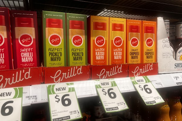 coles and woolworths fakeaway Grill'd Nandos