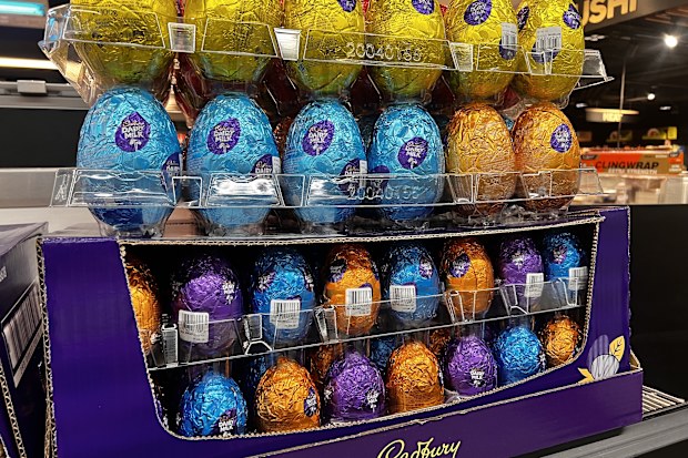 cadbury hollow easter eggs cost