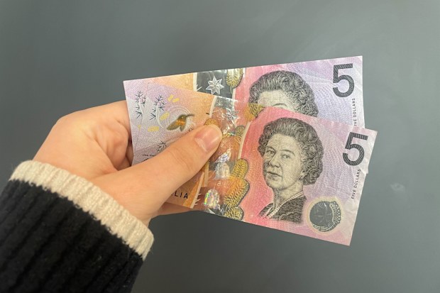 Two $5 notes