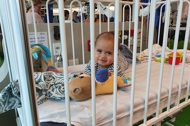Casey Anaru's son Mason battled cancer as a baby.