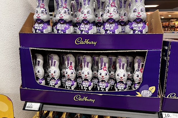 cadbury easter bunny price