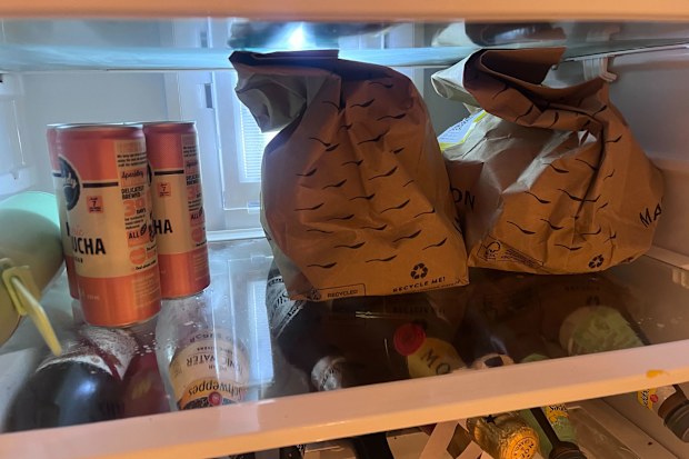 Spring cleaning fridge