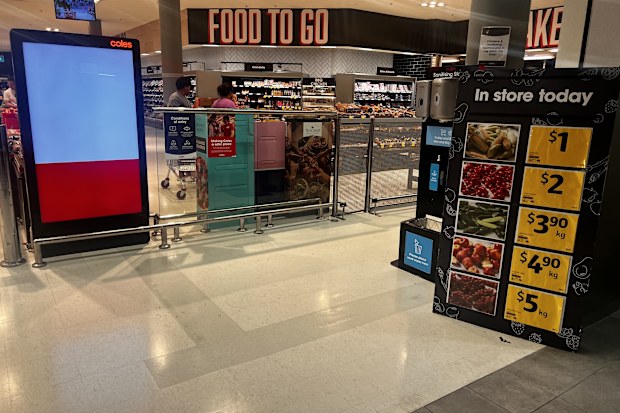 coles sales results grocery consumer trend