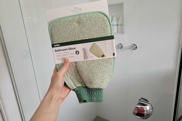 Kmart bathroom glove