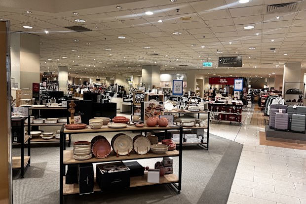 david jones castle towers in castle hill closure and tuggerah